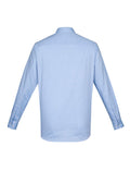 Mens Camden Long Sleeve Shirt - Blue ||SRC=https://cdn.fashionbizapps.nz/honeybee/images/S016ML_bProduct_Blue_02_xwppRFj.jpg