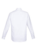 Mens Camden Long Sleeve Shirt - White ||SRC=https://cdn.fashionbizapps.nz/honeybee/images/S016ML_bProduct_White_02_Fp8xCdX.jpg