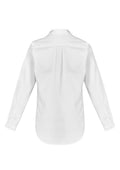 Womens Memphis Long Sleeve Shirt - White ||SRC=https://cdn.fashionbizapps.nz/honeybee/images/S127LL_bProduct_White_02_IfF02AC.jpg