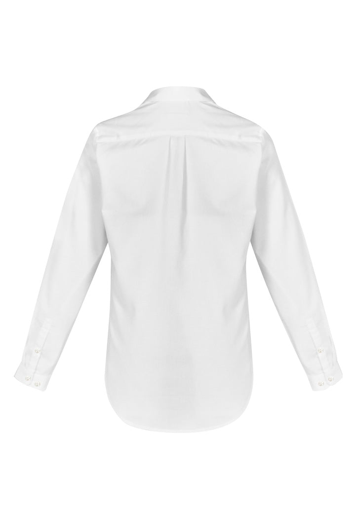 Womens Memphis Long Sleeve Shirt - White ||SRC=https://cdn.fashionbizapps.nz/honeybee/images/S127LL_bProduct_White_02_IfF02AC.jpg