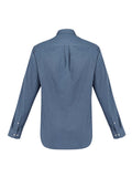 Mens Memphis Long Sleeve Shirt - Grey Smoke ||SRC=https://cdn.fashionbizapps.nz/honeybee/images/S127ML_bProduct_GreySmoke_02_CPLM5os.jpg