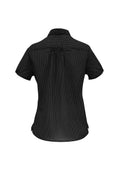 Ladies Ruby Blouse - Black/White ||SRC=https://cdn.fashionbizapps.nz/images/attachments/000/010/075/large/S232LS_Black_White_Back.jpg