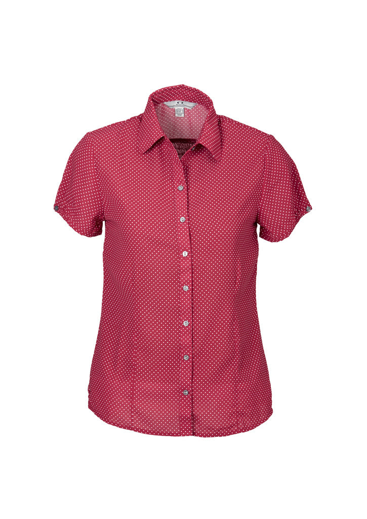 Ladies Ruby Blouse - Cherry/White ||SRC=https://cdn.fashionbizapps.nz/images/attachments/000/010/077/large/S232LS_Cherry_White.jpg