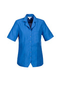 Womens Oasis Overblouse - Electric Blue ||SRC=https://cdn.fashionbizapps.nz/honeybee/images/S265LS_bProduct_ElectricBlue_01_taMVaVv.jpg