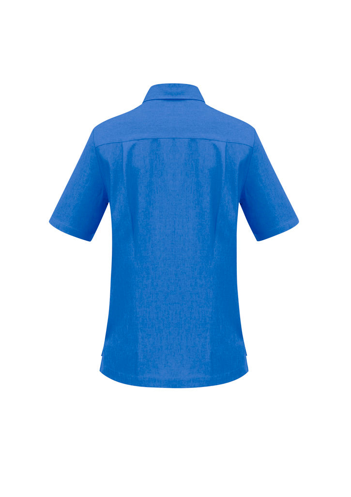Womens Oasis Overblouse - Electric Blue ||SRC=https://cdn.fashionbizapps.nz/honeybee/images/S265LS_bProduct_ElectricBlue_02_USwKBQy.jpg