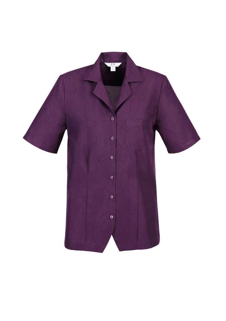 Womens Oasis Overblouse - Grape ||SRC=https://cdn.fashionbizapps.nz/honeybee/images/S265LS_bProduct_Grape_01_AcJogcK.jpg