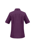 Womens Oasis Overblouse - Grape ||SRC=https://cdn.fashionbizapps.nz/honeybee/images/S265LS_bProduct_Grape_02_pLpZr7T.jpg
