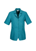 Womens Oasis Overblouse - Teal ||SRC=https://cdn.fashionbizapps.nz/honeybee/images/S265LS_bProduct_Teal_01_h1B40qL.jpg