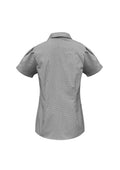 Womens Edge Short Sleeve Shirt - Black ||SRC=https://cdn.fashionbizapps.nz/honeybee/images/S267LS_bProduct_Black_02_S1L0Io9.jpg