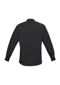 Mens Bondi Long Sleeve Shirt - Black ||SRC=https://cdn.fashionbizapps.nz/honeybee/images/S306ML_bProduct_Black_02_3zW3hHk.jpg