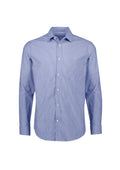 Mens Conran Classic Long Sleeve Shirt - French Blue/White ||SRC=https://cdn.fashionbizapps.nz/honeybee/images/S336ML_bProduct_FrenchBlue_White_01_ikUEl1s.jpg