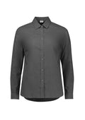 Womens Soul Long Sleeve Shirt - Grey ||SRC=https://cdn.fashionbizapps.nz/honeybee/images/S421LL_Product_Grey_01.jpg