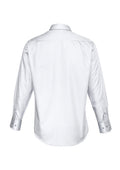 Mens Dalton Long Sleeve Shirt - White ||SRC=https://cdn.fashionbizapps.nz/honeybee/images/S522ML_Product_White_02.jpg