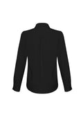 Womens Madison Long Sleeve Shirt - Black ||SRC=https://cdn.fashionbizapps.nz/honeybee/images/S626LL_bProduct_Black_02_olVyzKr.jpg