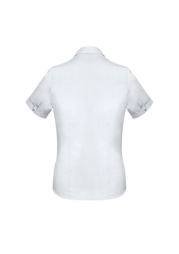 Womens Monaco Short Sleeve Shirt - White ||SRC=https://cdn.fashionbizapps.nz/honeybee/images/S770LS_bProduct_White_02_96NDdJC.jpg
