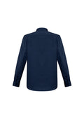 Mens Monaco Long Sleeve Shirt - Ink ||SRC=https://cdn.fashionbizapps.nz/honeybee/images/S770ML_bProduct_Ink_02_ZMN40KB.jpg
