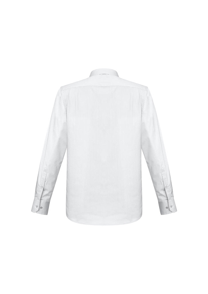 Mens Monaco Long Sleeve Shirt - White ||SRC=https://cdn.fashionbizapps.nz/honeybee/images/S770ML_bProduct_White_02_Jcog6HO.jpg
