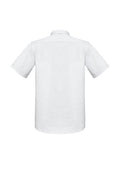 Mens Monaco Short Sleeve Shirt - White ||SRC=https://cdn.fashionbizapps.nz/honeybee/images/S770MS_bProduct_White_02_mx6eTId.jpg