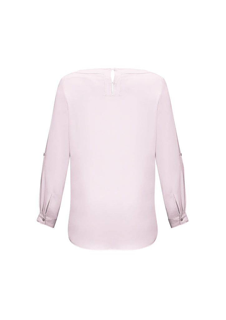 Womens Madison Boatneck Top - Blush Pink ||SRC=https://cdn.fashionbizapps.nz/honeybee/products/management/data/images/product/725x1026/S828LL_BlushPink_Back.jpg