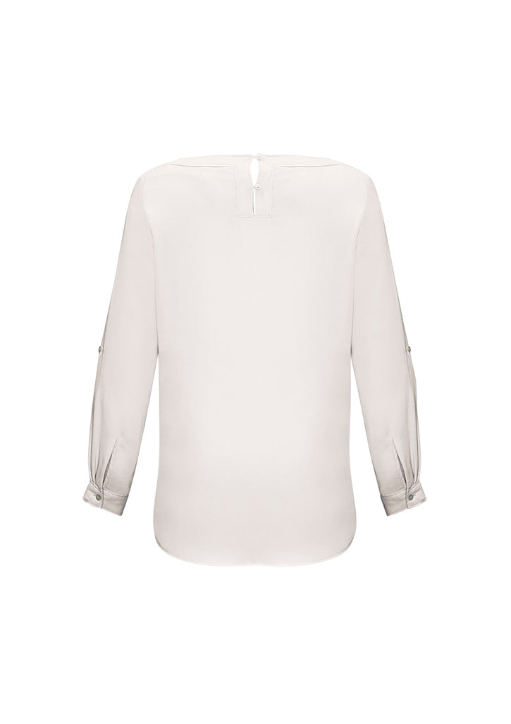 Womens Madison Boatneck Top - Ivory ||SRC=https://cdn.fashionbizapps.nz/honeybee/images/S828LL_bProduct_Ivory_02_tbQsuo8.jpg