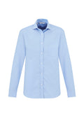 Mens Regent Long Sleeve Shirt - Blue ||SRC=https://cdn.fashionbizapps.nz/honeybee/images/S912ML_bProduct_Blue_01_N77gbGB.jpg