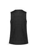 Womens Balance Singlet - Black/Red ||SRC=https://cdn.fashionbizapps.nz/honeybee/images/SG319L_bProduct_Black_Red_02_j1M43MX.jpg