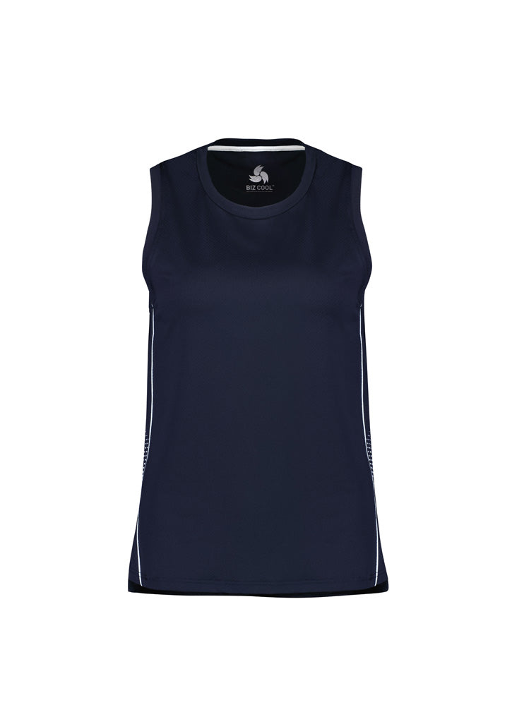 Womens Balance Singlet - Navy/White ||SRC=https://cdn.fashionbizapps.nz/honeybee/images/SG319L_bProduct_Navy_White_01_Wiac1b5.jpg