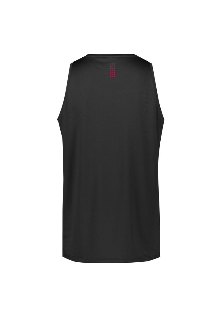 Mens Balance Singlet - Black/Red ||SRC=https://cdn.fashionbizapps.nz/honeybee/images/SG319M_bProduct_Black_Red_02_oP91udE.jpg