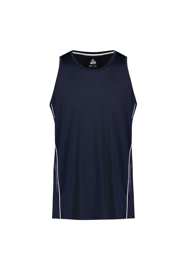 Mens Balance Singlet - Navy/White ||SRC=https://cdn.fashionbizapps.nz/honeybee/images/SG319M_bProduct_Navy_White_01_MmpnQvb.jpg