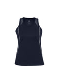 Ladies Razor Singlet - Navy/White ||SRC=https://cdn.fashionbizapps.nz/honeybee/products/management/data/reshoot%20colour/SG407L_NavyWhite_01_FVXfxft.jpg