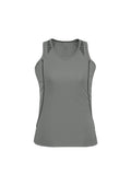 Ladies Razor Singlet ||SRC=https://cdn.fashionbizapps.nz/honeybee/images/SG407L_Product_AshBlack_01.jpg