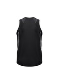 Mens Razor Singlet - Black/White ||SRC=https://cdn.fashionbizapps.nz/honeybee/products/management/data/reshoot%20colour/SG407M_Product_BlackWhite_02_y2rFXHB.jpg