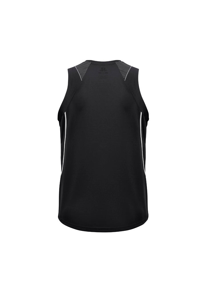 Mens Razor Singlet - Black/White ||SRC=https://cdn.fashionbizapps.nz/honeybee/products/management/data/reshoot%20colour/SG407M_Product_BlackWhite_02_y2rFXHB.jpg