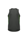 Mens Razor Singlet - Grey/Fluoro Lime ||SRC=https://cdn.fashionbizapps.nz/honeybee/products/management/data/reshoot%20colour/SG407M_Product_GreyLime_02_qKjcjg0.jpg