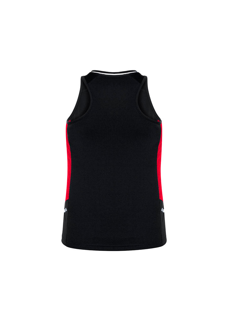 Womens Renegade Singlet - Black/Red/Silver ||SRC=https://cdn.fashionbizapps.nz/honeybee/images/SG702L_bProduct_Black_Red_Silver_02_M4WK6Fg.jpg