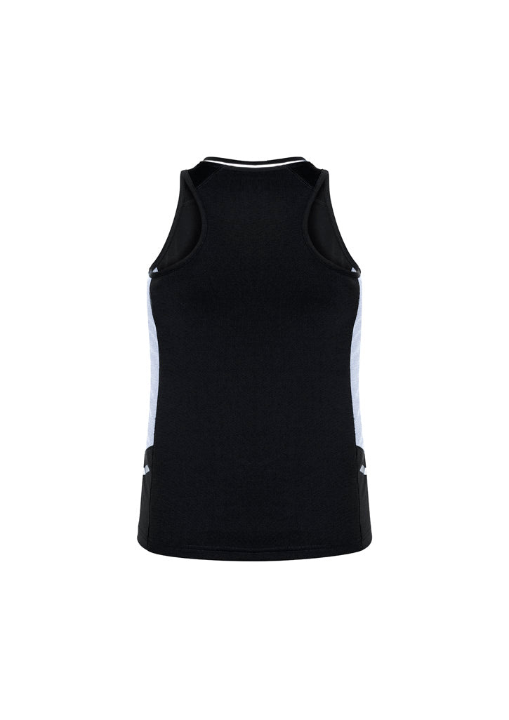 Womens Renegade Singlet - Black/White/Silver ||SRC=https://cdn.fashionbizapps.nz/honeybee/images/SG702L_bProduct_Black_White_Silver_02_AsL71aE.jpg