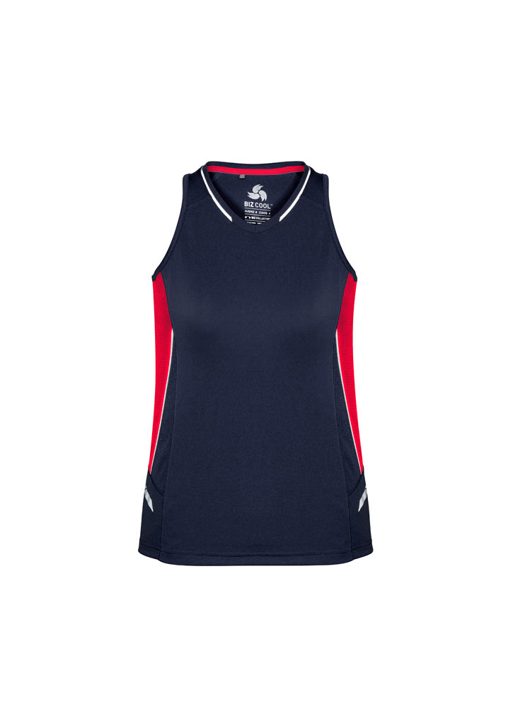 Womens Renegade Singlet - Navy/Red/Silver ||SRC=https://cdn.fashionbizapps.nz/honeybee/images/SG702L_bProduct_Navy_Red_Silver_01_LmJHhuJ.jpg