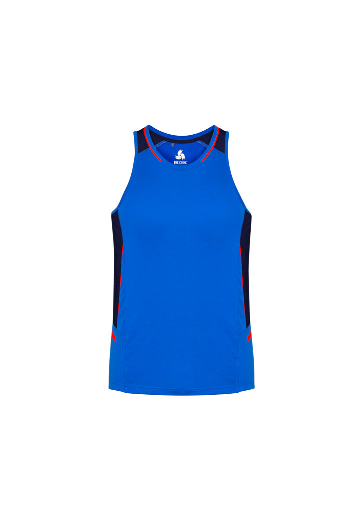 Mens Renegade Singlet - Royal/Navy/Fluoro Orange ||SRC=https://cdn.fashionbizapps.nz/honeybee/products/management/data/reshoot%20colour/SG702M_Product_RoyalNavyFluoroOrange_01_9BIOJ57.jpg