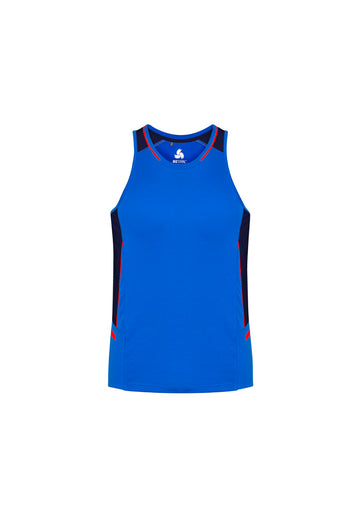 Mens Renegade Singlet ||SRC=https://cdn.fashionbizapps.nz/honeybee/images/SG702M_Product_RoyalNavyFluoroOrange_01_9BIOJ57.jpg
