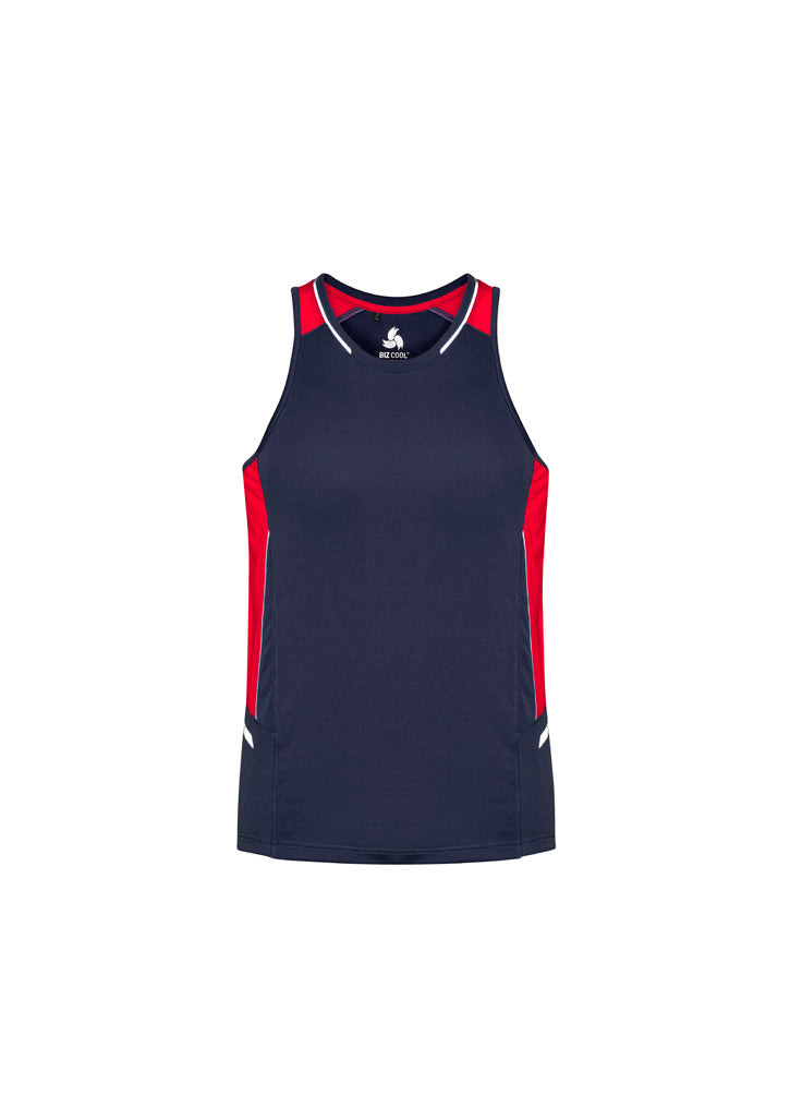 Mens Renegade Singlet - Navy/Red/Silver ||SRC=https://cdn.fashionbizapps.nz/honeybee/images/SG702M_bProduct_Navy_Red_Silver_01_vPe0oAh.jpg