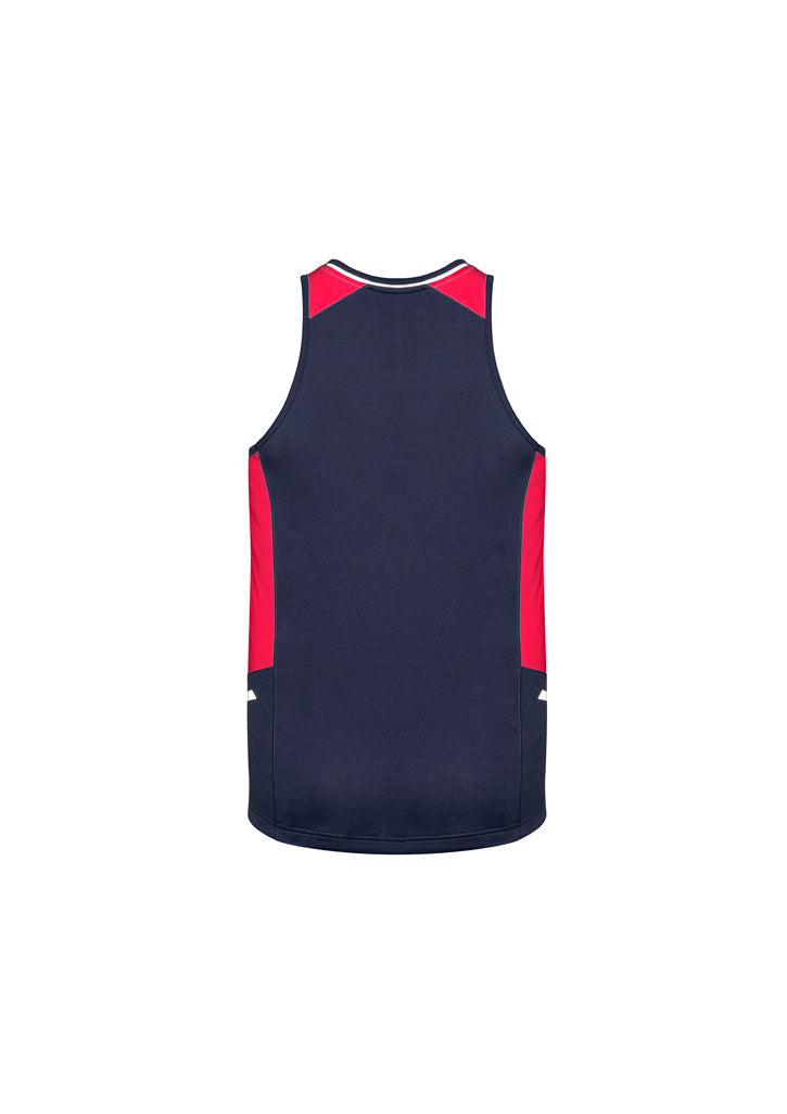 Mens Renegade Singlet - Navy/Red/Silver ||SRC=https://cdn.fashionbizapps.nz/honeybee/images/SG702M_bProduct_Navy_Red_Silver_02_ELzo1sC.jpg