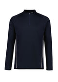 Unisex Balance Mid Layer Top - Navy/White ||SRC=https://cdn.fashionbizapps.nz/honeybee/images/SW225M_bProduct_Navy_White_01_lHQsHez.jpg