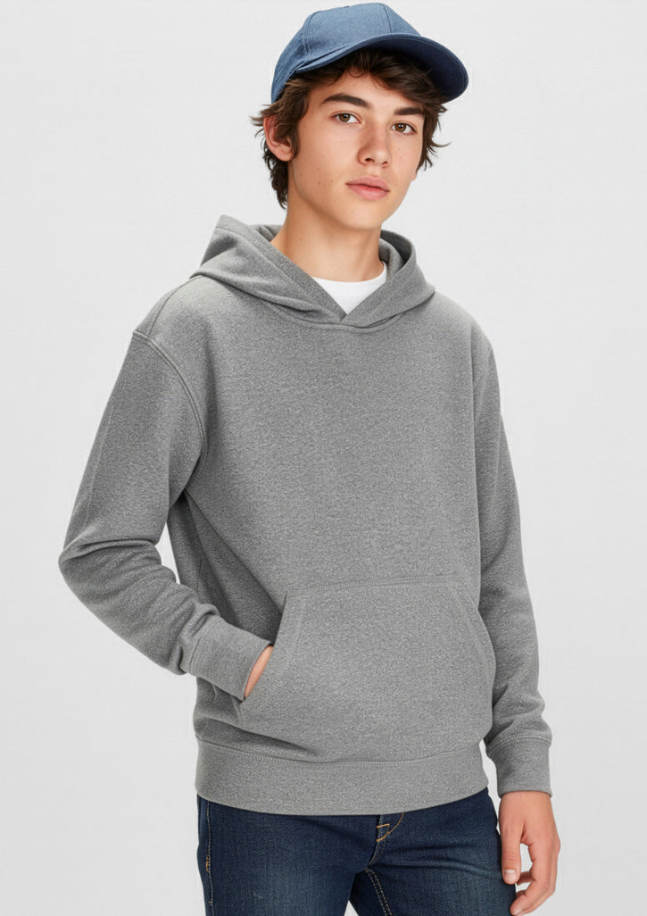 Kids Hype Hoodie ||SRC=https://cdn.fashionbizapps.nz/honeybee/images/SW239KL_Talent_GreyMarle_01_grqBtC1.jpg