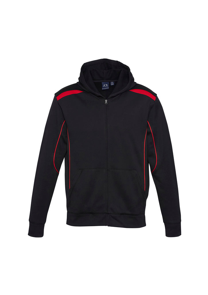 Kids United Hoodie - Black/Red ||SRC=https://cdn.fashionbizapps.nz/honeybee/images/SW310K_bProduct_Black_Red_01_iCvFYJl.jpg