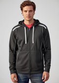 Mens United Hoodie ||SRC=https://cdn.fashionbizapps.nz/honeybee/images/SW310M_Talent_Black_White_01.jpg
