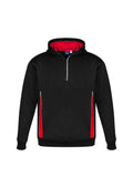 Kids Renegade Hoodie - Black/Red/Silver ||SRC=https://cdn.fashionbizapps.nz/honeybee/images/SW710K_bProduct_Black_Red_Silver_01_4LztC0p.jpg