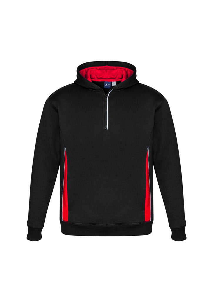 Kids Renegade Hoodie - Black/Red/Silver ||SRC=https://cdn.fashionbizapps.nz/honeybee/images/SW710K_bProduct_Black_Red_Silver_01_4LztC0p.jpg