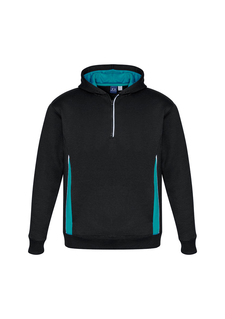 Kids Renegade Hoodie - Black/Teal/Silver ||SRC=https://cdn.fashionbizapps.nz/honeybee/images/SW710K_bProduct_Black_Teal_Silver_01_cZ2F9uT.jpg