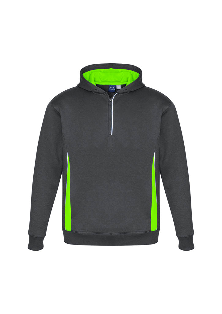Kids Renegade Hoodie - Grey/Fluoro Lime/Silver ||SRC=https://cdn.fashionbizapps.nz/honeybee/images/SW710K_bProduct_Grey_FluoroLime_Silver_01_Bl68HLF.jpg