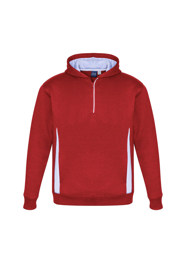 Kids Renegade Hoodie - Red/White/Silver ||SRC=https://cdn.fashionbizapps.nz/honeybee/images/SW710K_bProduct_Red_White_Silver_01_UGnzlc2.jpg